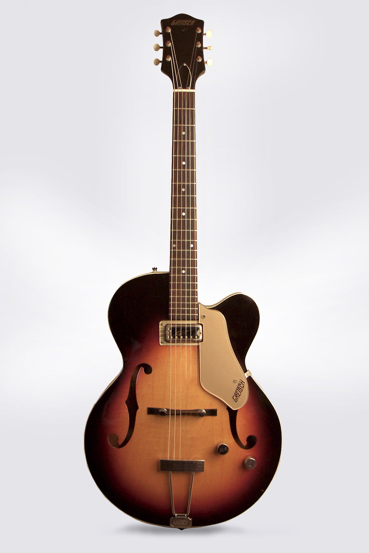 Gretsch Model PX-6186 Clipper Arch Top Hollow Body Electric Guitar (1960)