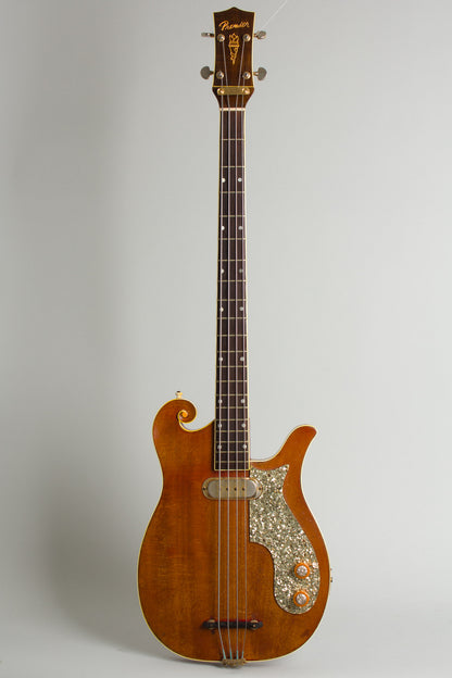 Premier E-741 Solid Body Electric Bass Guitar (1959)
