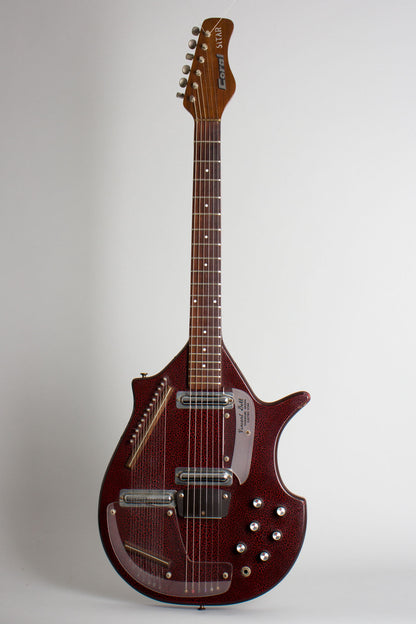 Danelectro Coral Vincent Bell Sitar Semi-Hollow Body Electric Guitar (1967)