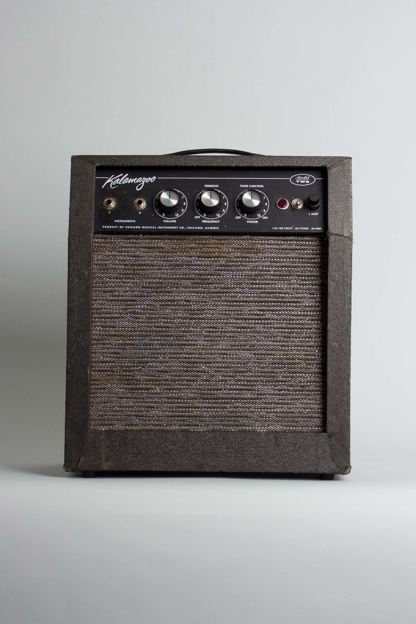 Kalamazoo Model Two Small Combo Tube Amplifier (1966)