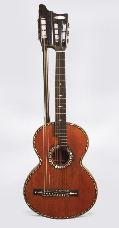 Zimmermann Russian Style Harp Guitar (1890)