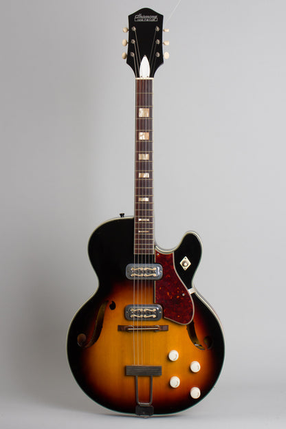 Harmony Meteor H-70 Arch Top Hollow Body Electric Guitar (1963)