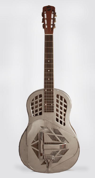 National Style 1 Tricone Roundneck Resophonic Guitar (1929)
