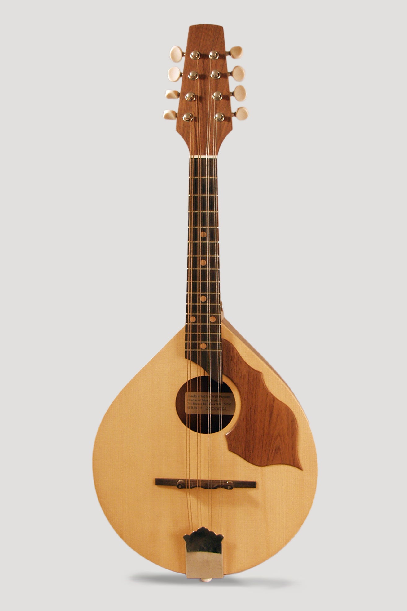 Will Parsons Heartwood Music Works Flat Top Mandolin (2000)