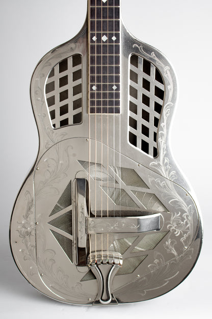 National Style 4 Tricone Squareneck Resophonic Guitar (1929)