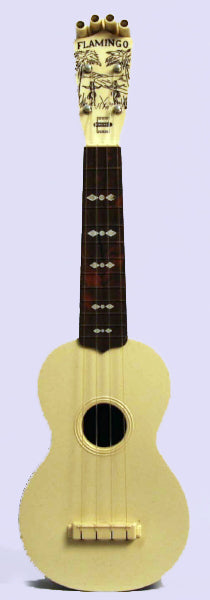 Emenee Flamingo Soprano Ukulele (1960s)