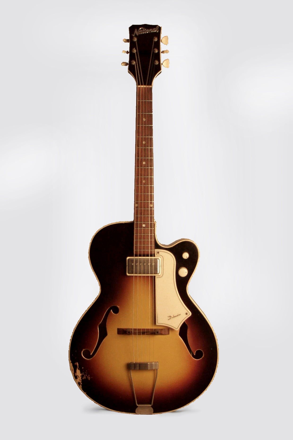 National Debonaire Arch Top Hollow Body Electric Guitar (1957)