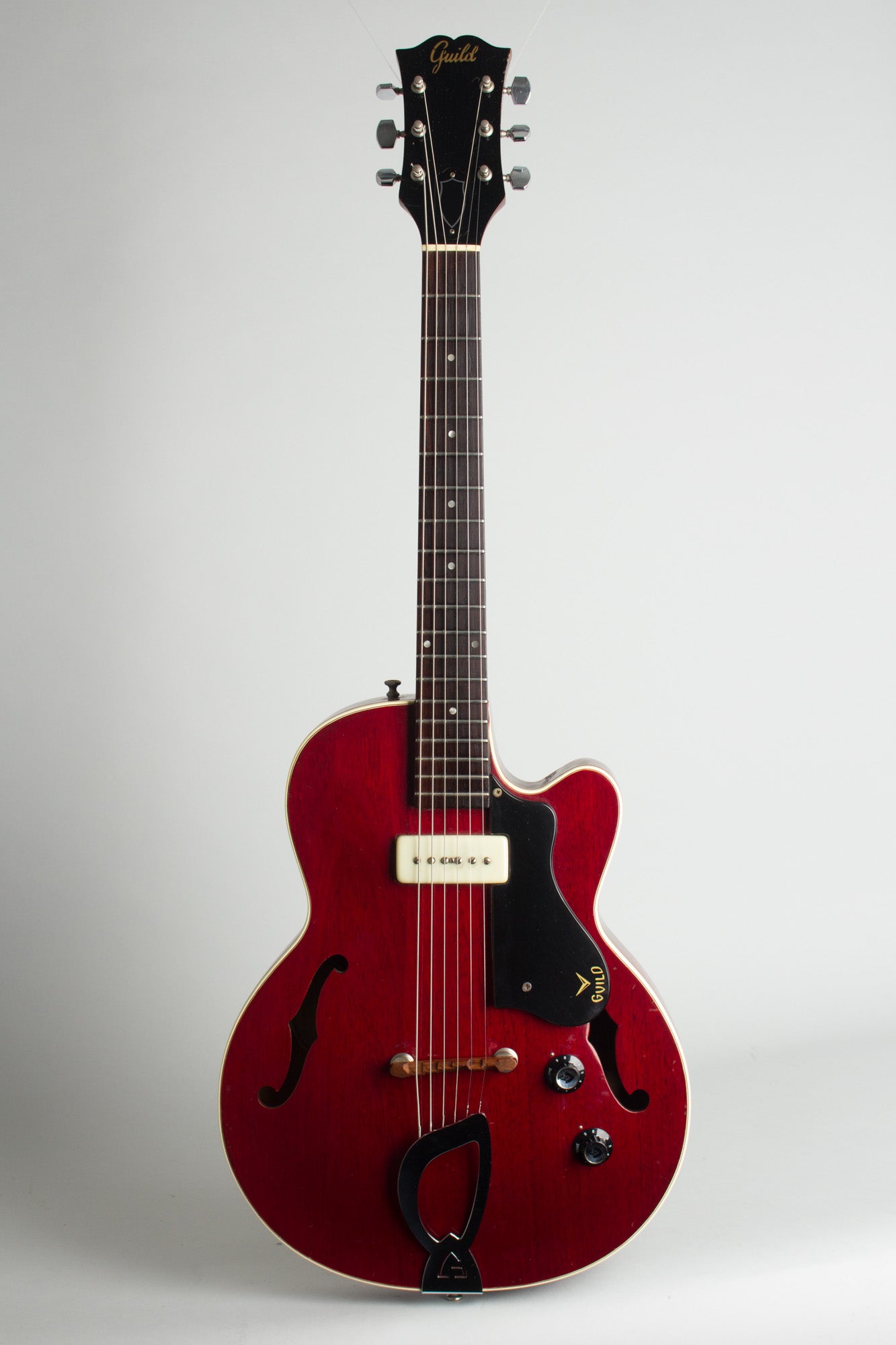 Guild M-65 Freshman Owned and Used by Elliott Sharp Thinline Hollow Body Electric Guitar (1962)