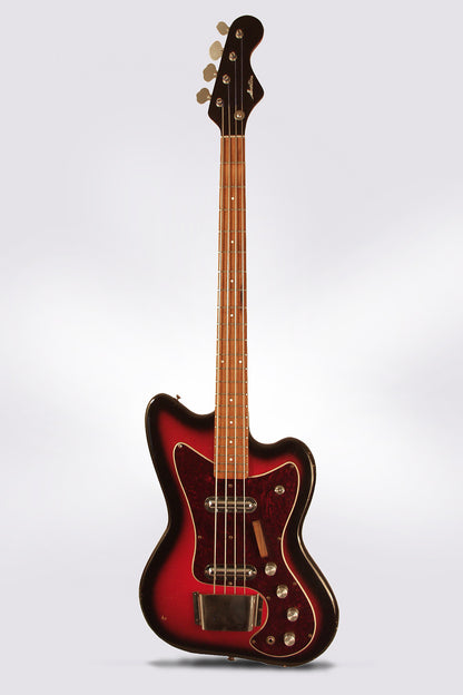 Danelectro Silvertone Model 1443 Solid Body Electric Bass Guitar (1967)