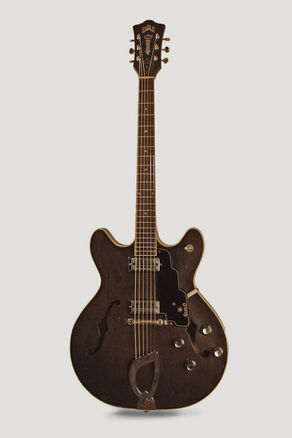 Guild Starfire IV Ebony Semi-Hollow Body Electric Guitar (1966)