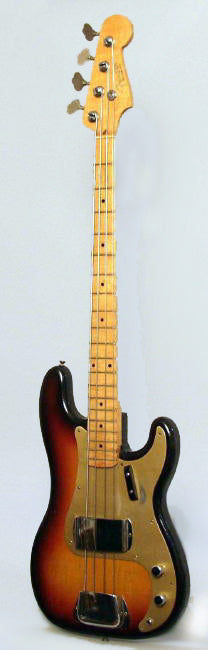 Fender Precision Bass Solid Body Electric Bass Guitar (1958)
