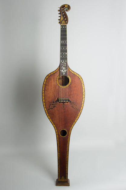 Emilius Nicolai Scherr Patent Harp Guitar Guitar (1825)