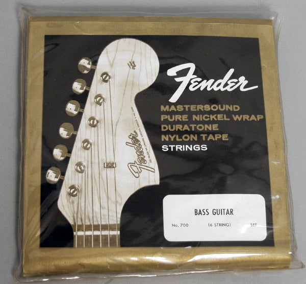 Fender Bass VI Six String Bass #700 Mastersound Flatwound Bass Guitar String Set (1969)
