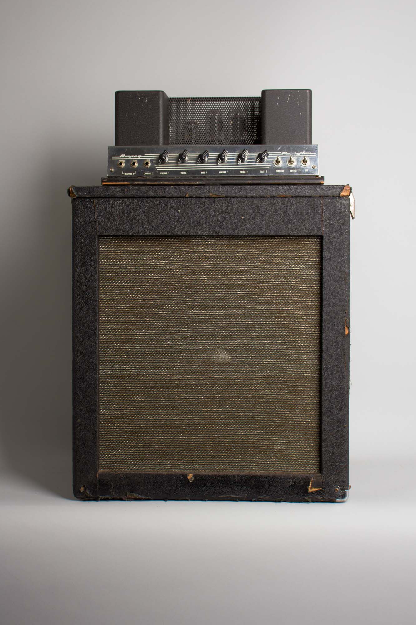 Ampeg B-15 Previously Owned by Steve Knight of Mountain Tube Bass Amplifier (1968)