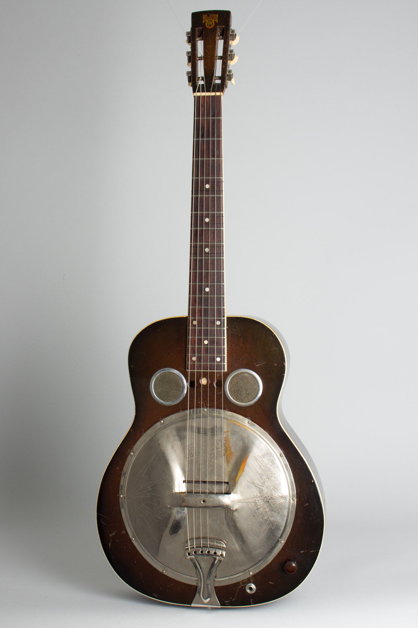 Dobro All-Electric Hollow Body Electric Guitar (1934)