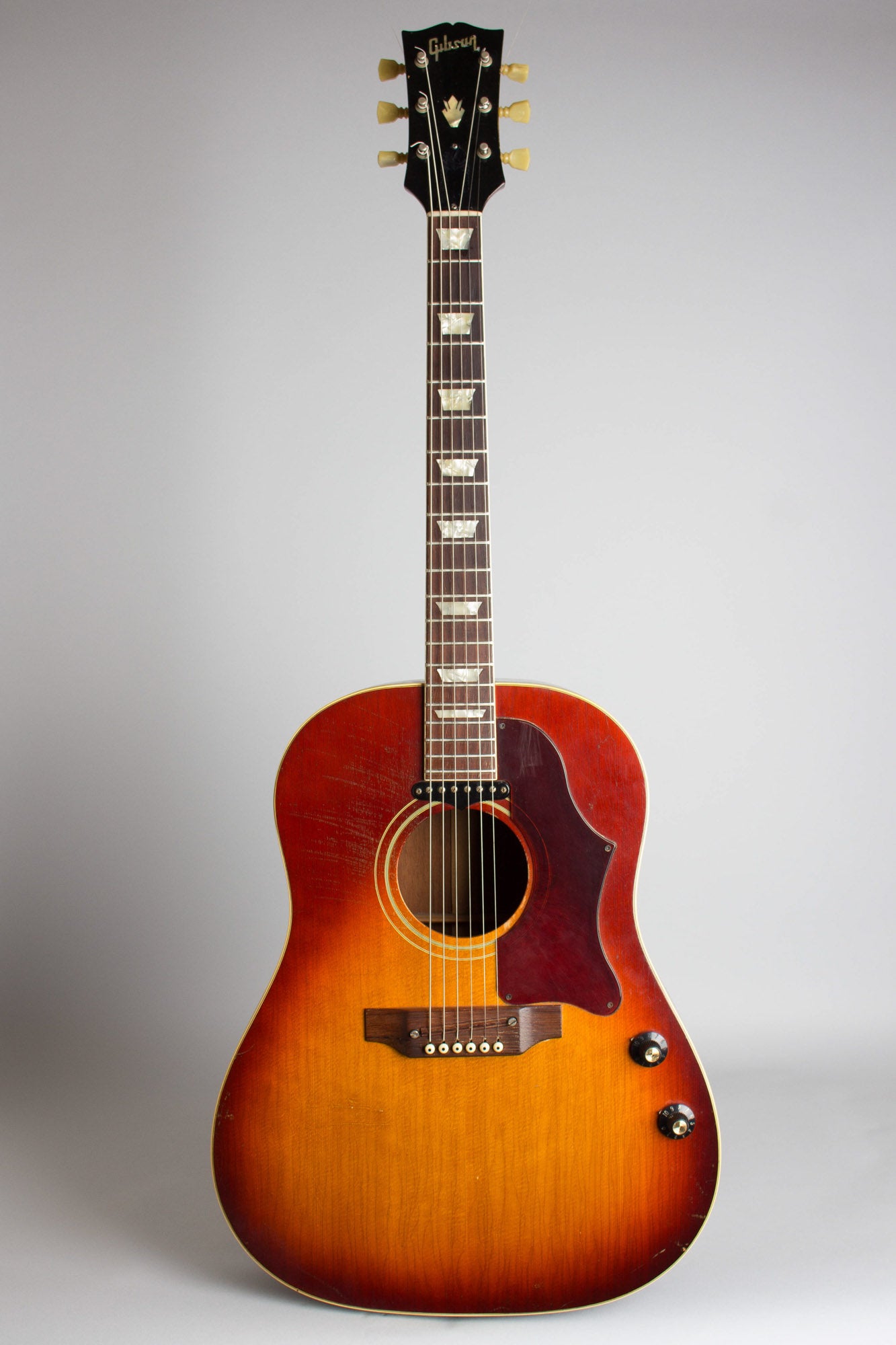 Gibson J-160E Flat Top Acoustic-Electric Guitar (1969)