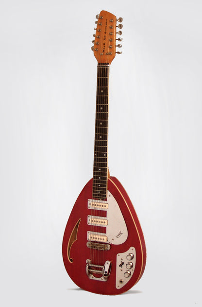 Vox Mark XII Acoustic 12 String Solid Body Electric Guitar (1966)