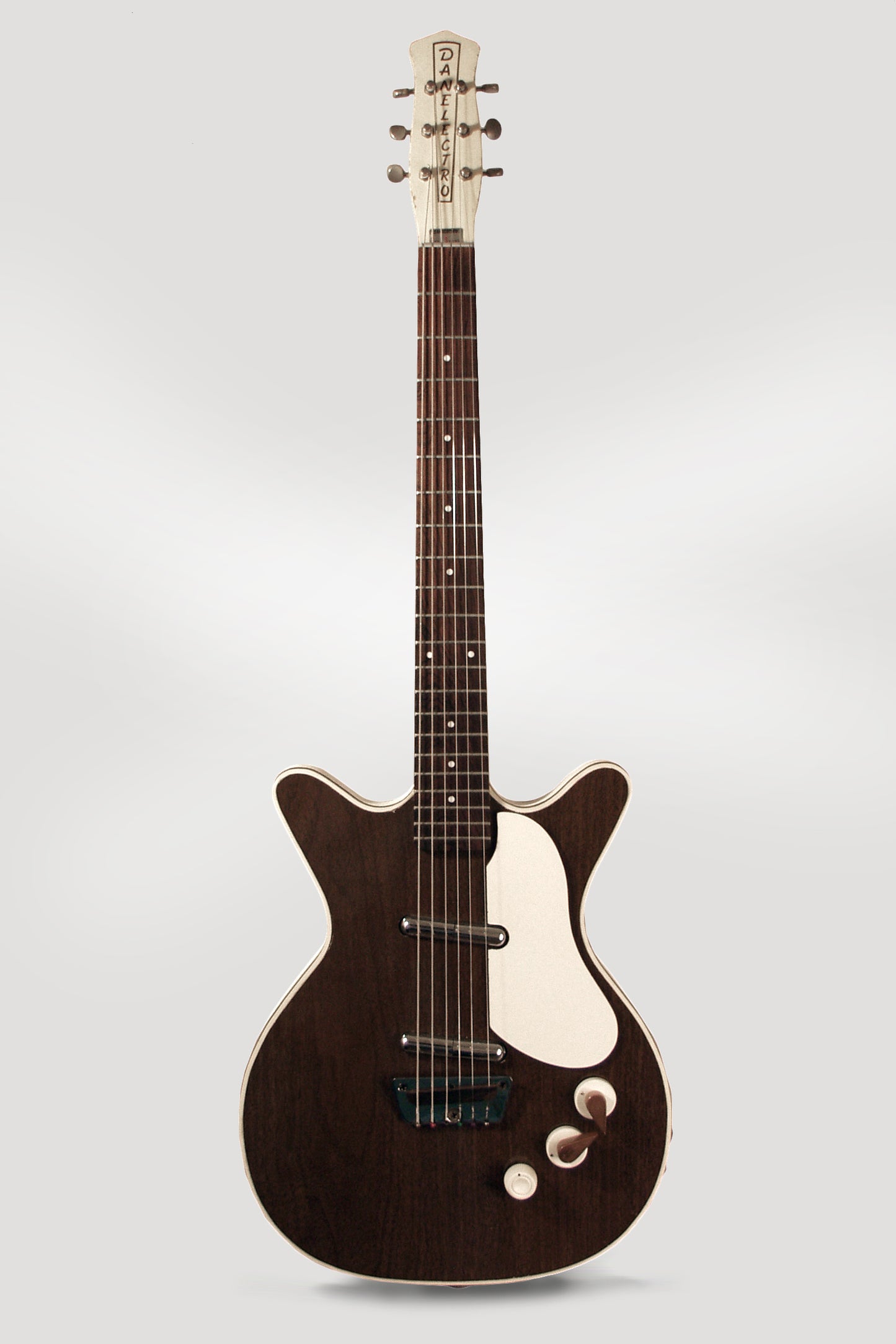 Danelectro Deluxe Model #6027 Semi-Hollow Body Electric Guitar (1962)