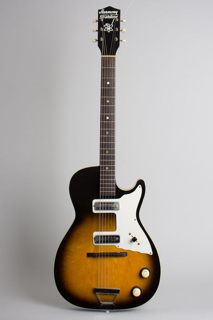 Harmony Stratotone Mars H-46 Thinline Hollow Body Electric Guitar (1959)