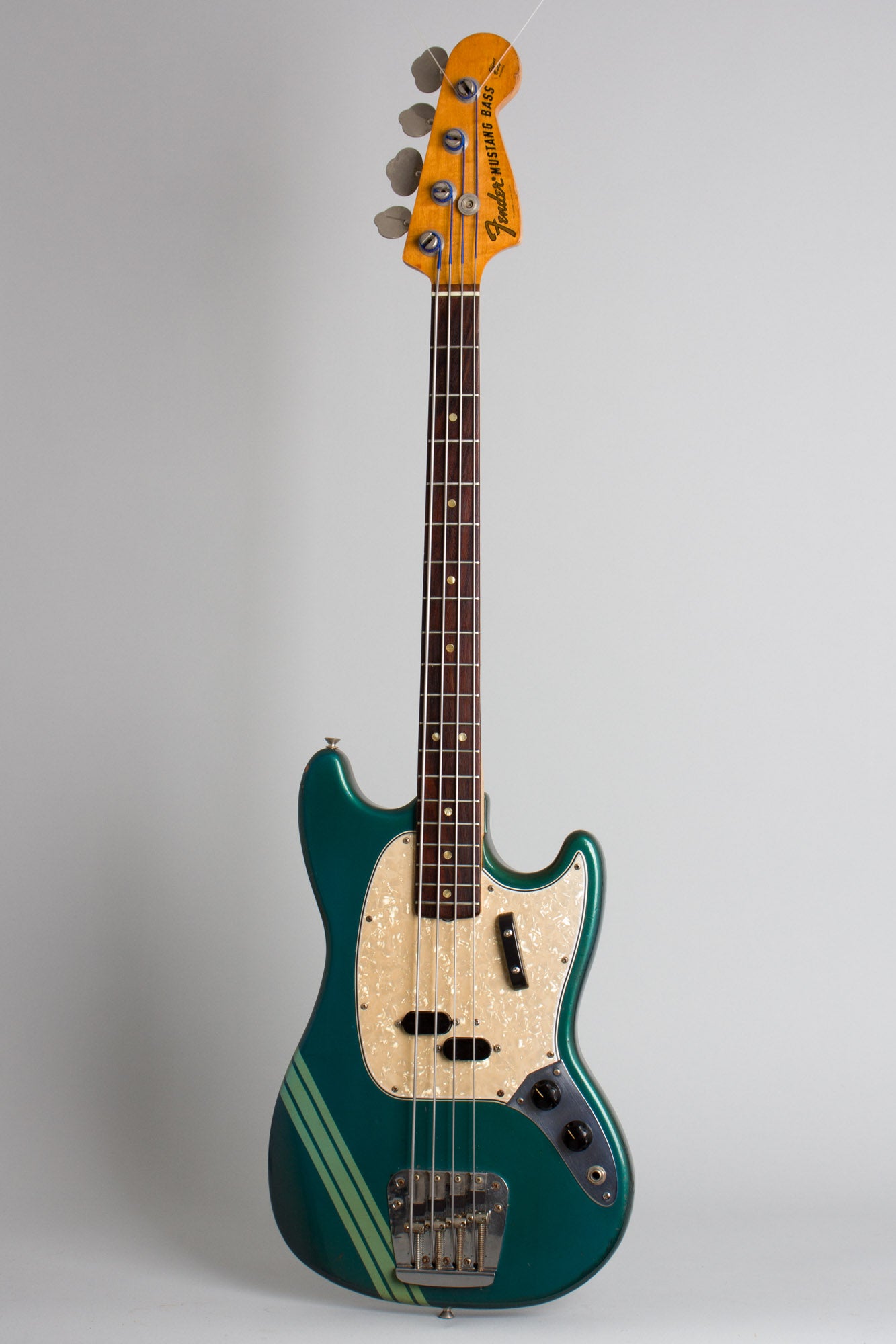 Fender Competition Mustang Solid Body Electric Bass Guitar (1972)