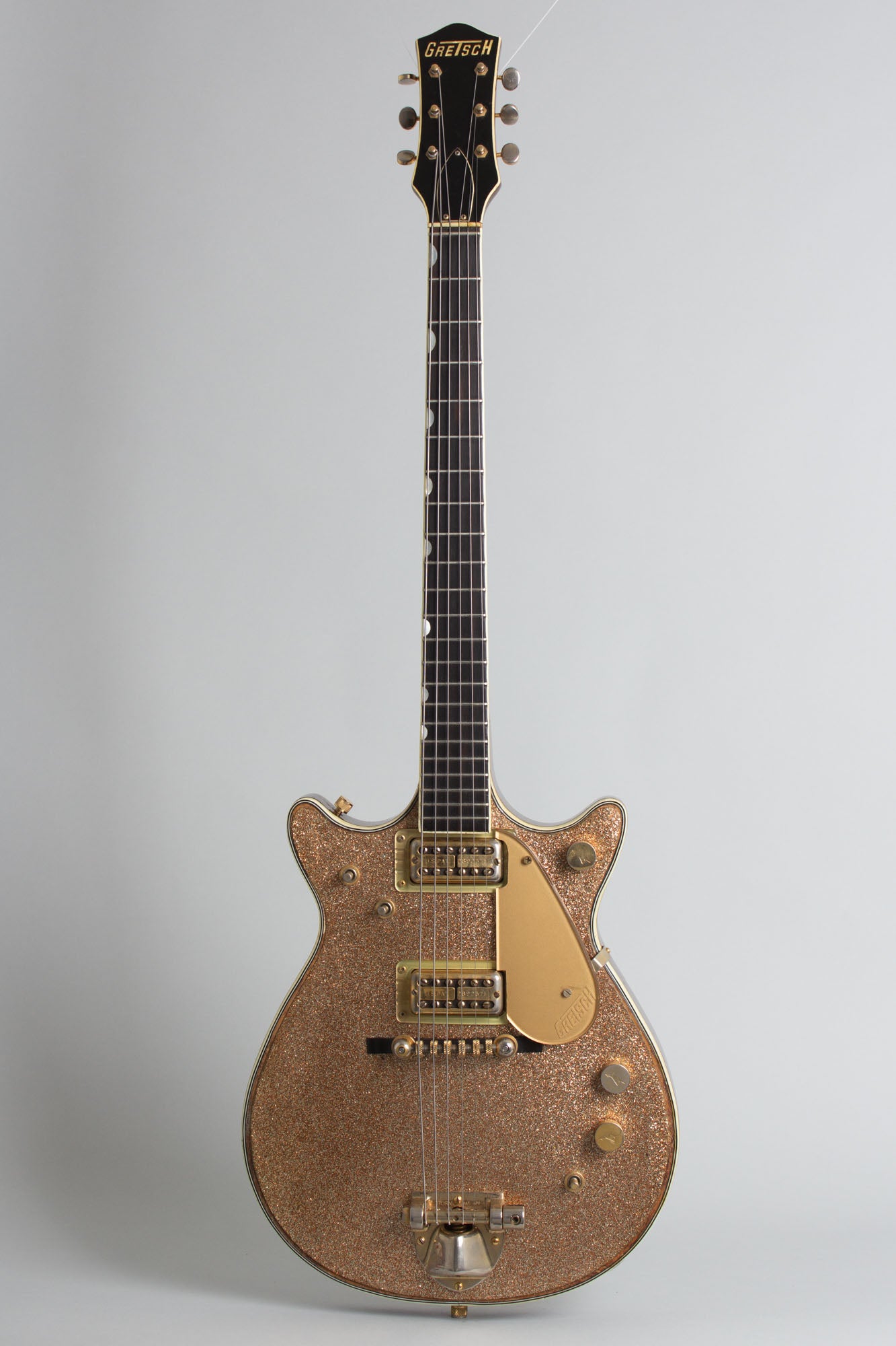 Gretsch PX-6129 Champagne Sparkle Jet Semi-Hollow Body Electric Guitar (1962)