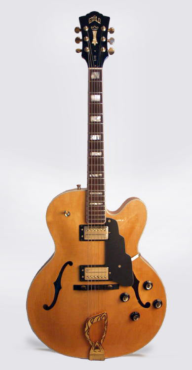 Guild X-170 E08 Arch Top Hollow Body Electric Guitar (1988)