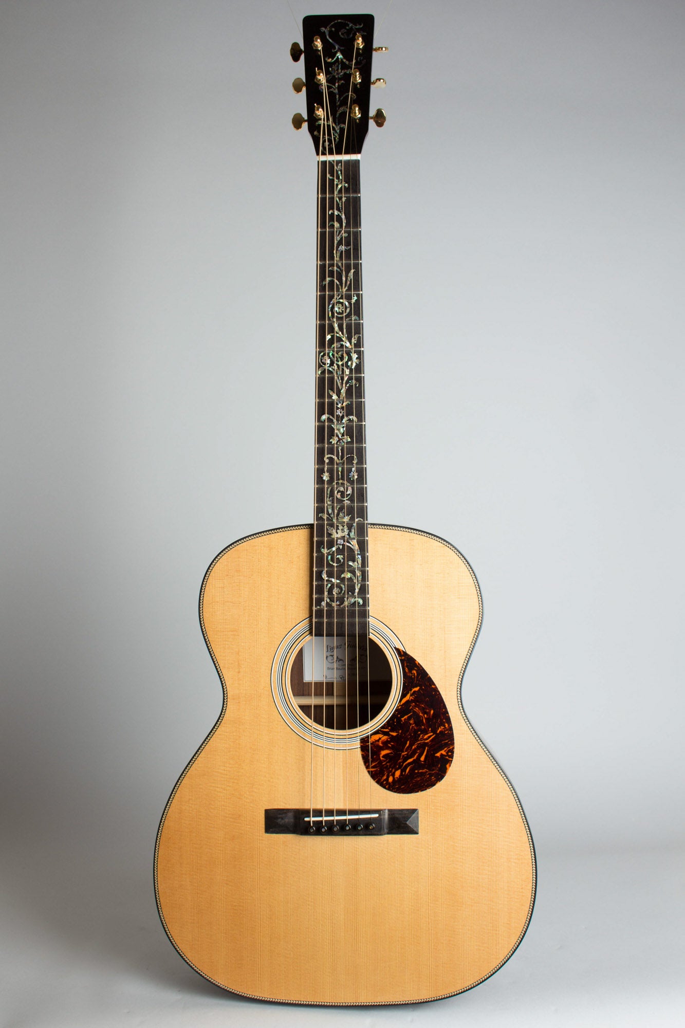 Linus Guitars OM Orchesrta Model Flat Top Acoustic Guitar (2017)