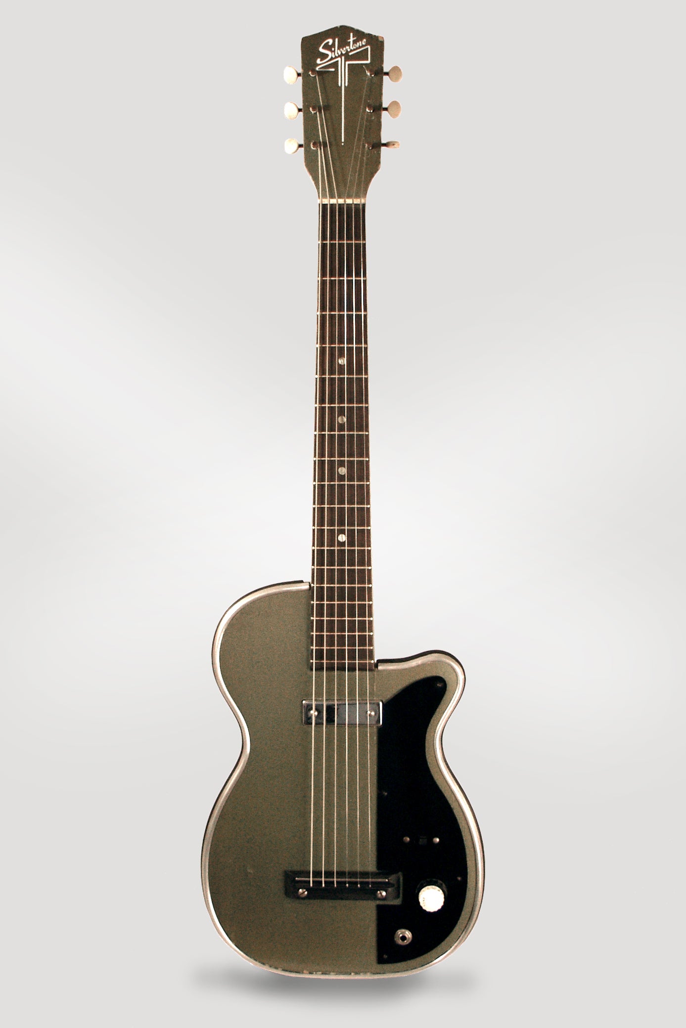 Harmony Silvertone Model H-42/2 Solid Body Electric Guitar (1956)