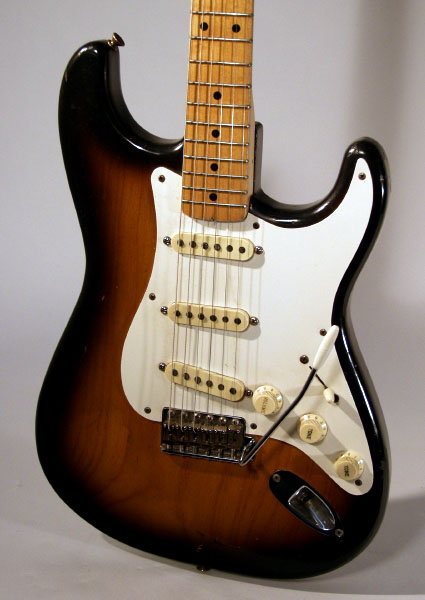 Fender Stratocaster Solid Body Electric Guitar (1955)