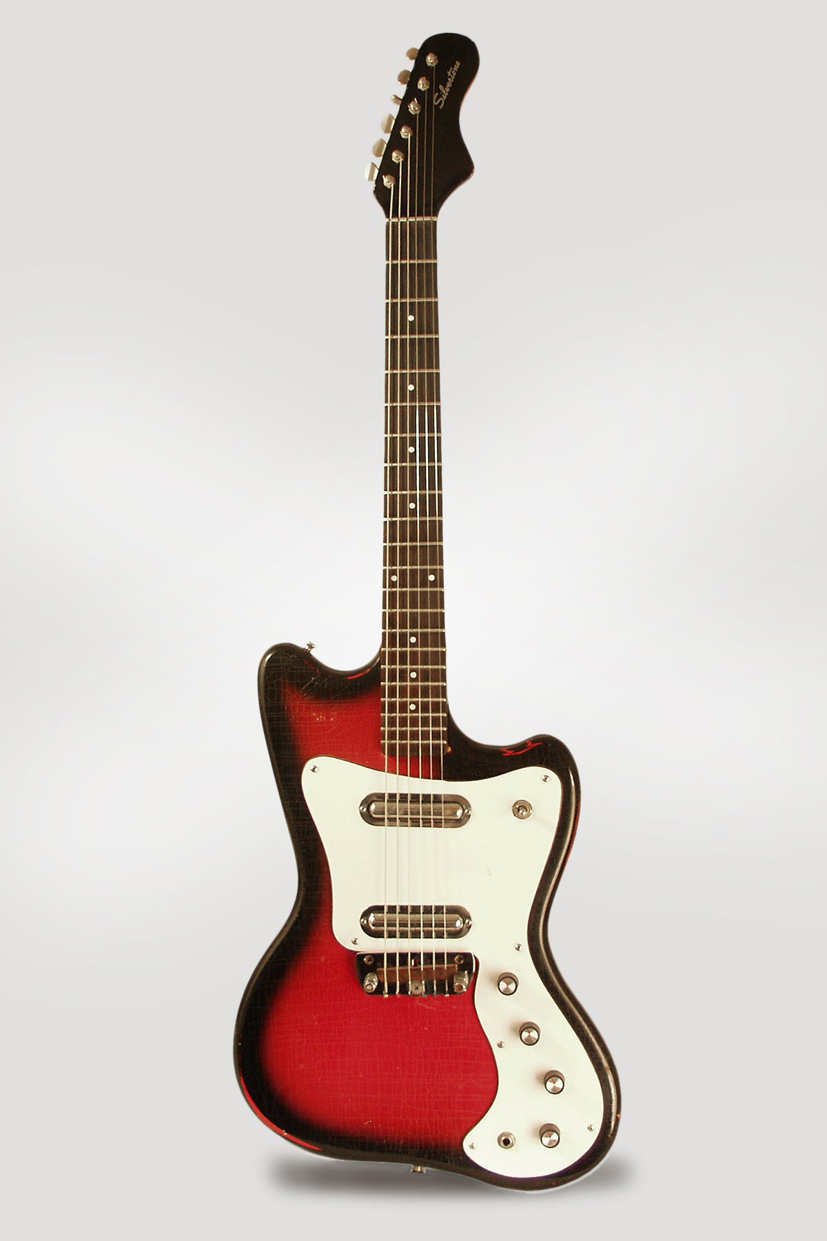 Danelectro Silvertone Model 1452 Solid Body Electric Guitar (1967)