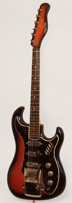 Burns Jazz Split Sound Solid Body Electric Guitar (1965)