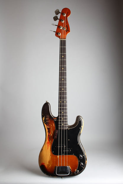 Fender Precision Bass Solid Body Electric Bass Guitar (1974)