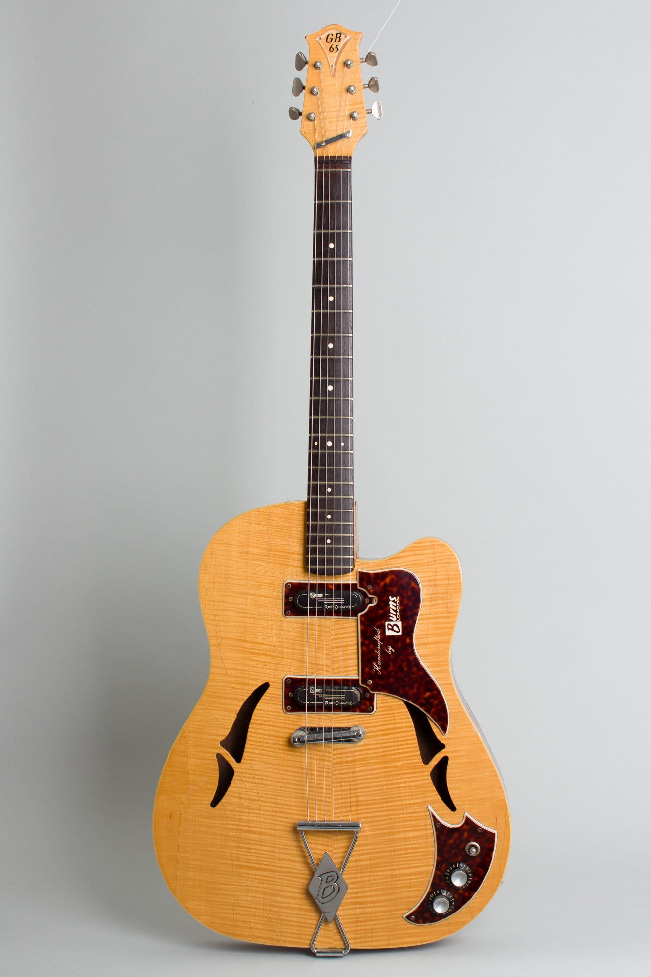 Burns GB 65 Semi-Hollow Body Electric Guitar (1965)
