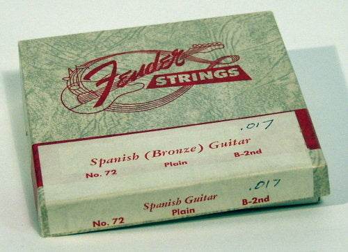 Fender No. 72 Plain Guitar String Set