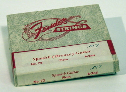 Fender No. 72 Plain Guitar String Set