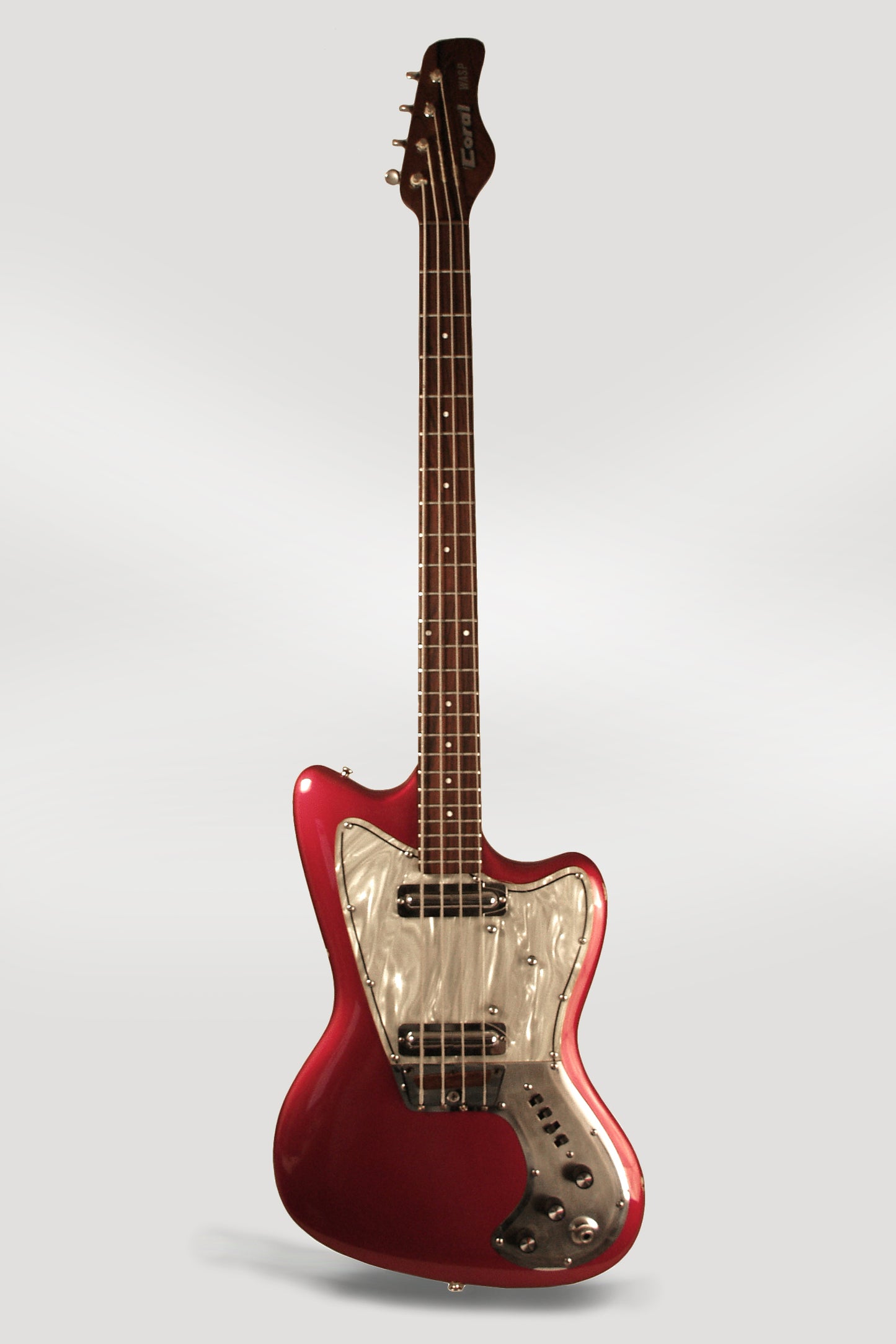 Coral Wasp W2B4 Solid Body Electric Bass Guitar (1967)