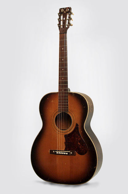 Bacon & Day 12 Fret Jumbo Flat Top Acoustic Guitar (1932)