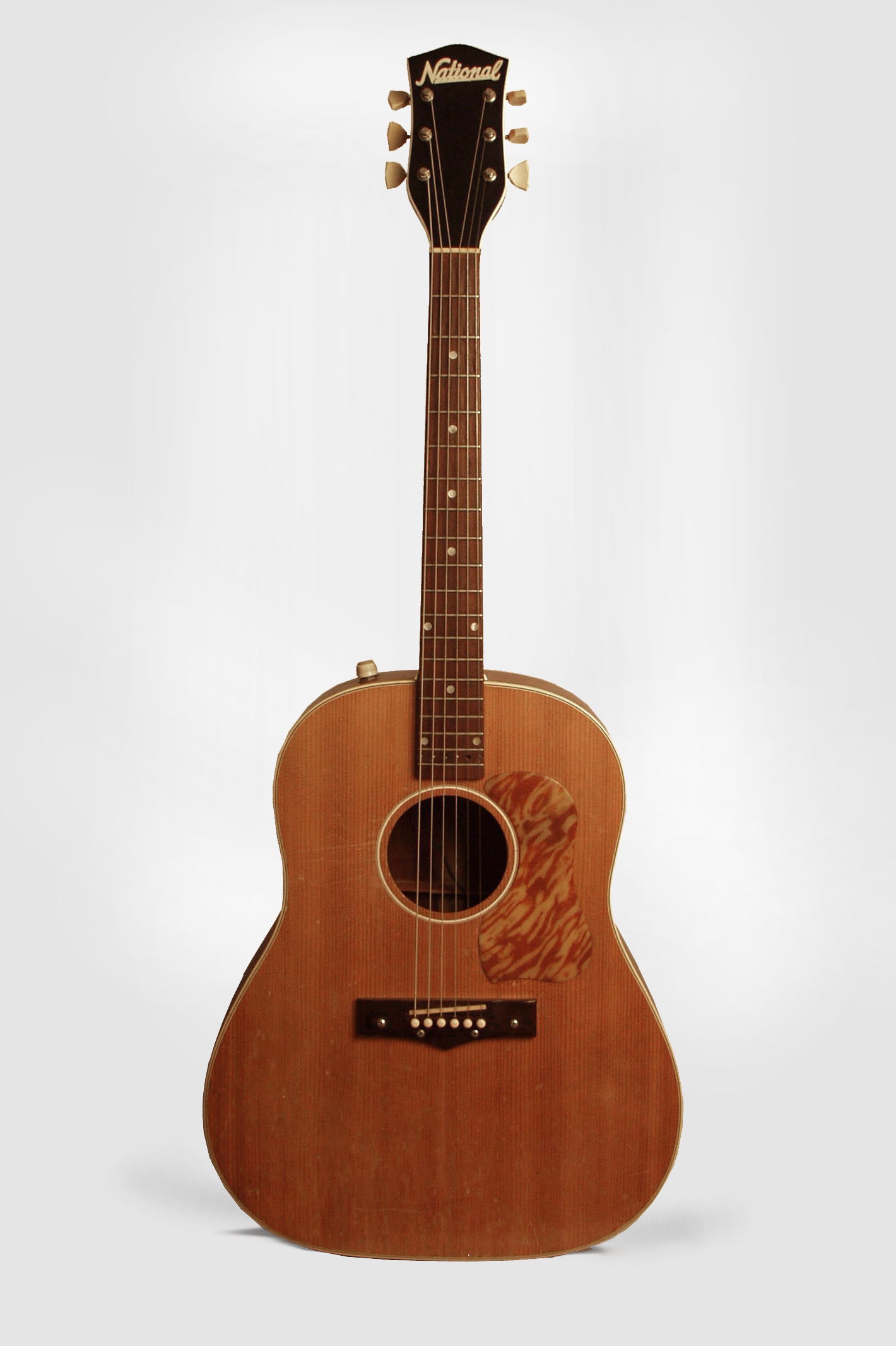 National Model 1155-E Flat Top Acoustic-Electric Guitar (1955)