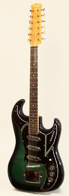 Baldwin - Burns Double Six 12 String Solid Body Electric Guitar (1967)