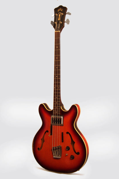 Guild Starfire I Semi-Hollow Body Electric Bass Guitar (1968)