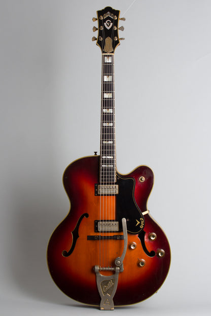 Guild X-500 Stuart Arch Top Hollow Body Electric Guitar (1964)