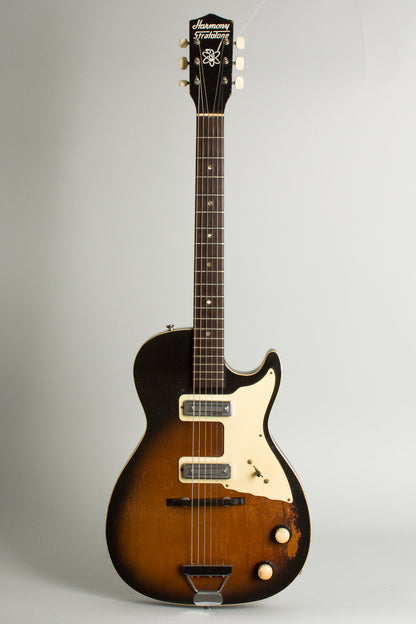 Harmony Stratotone Mars H-46 Thinline Hollow Body Electric Guitar (1959)