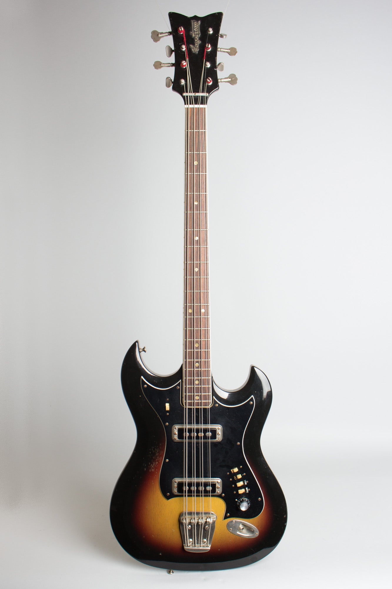 Hagstrom 8-String Bass H-8 Solid Body Electric Bass Guitar (1968)