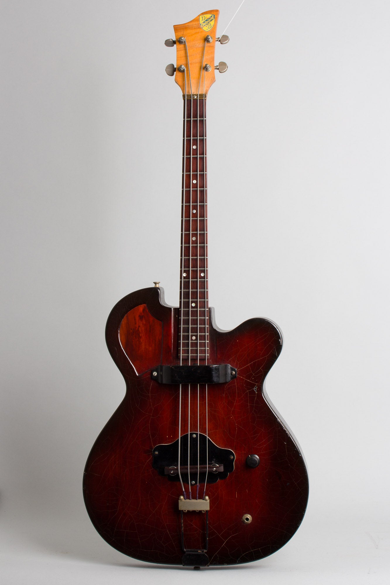 Dopyera Brothers DB Original Prototype Hollow Body Electric Bass Guitar (1959)