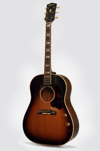 Gibson J-160E Flat Top Acoustic-Electric Guitar (1955)