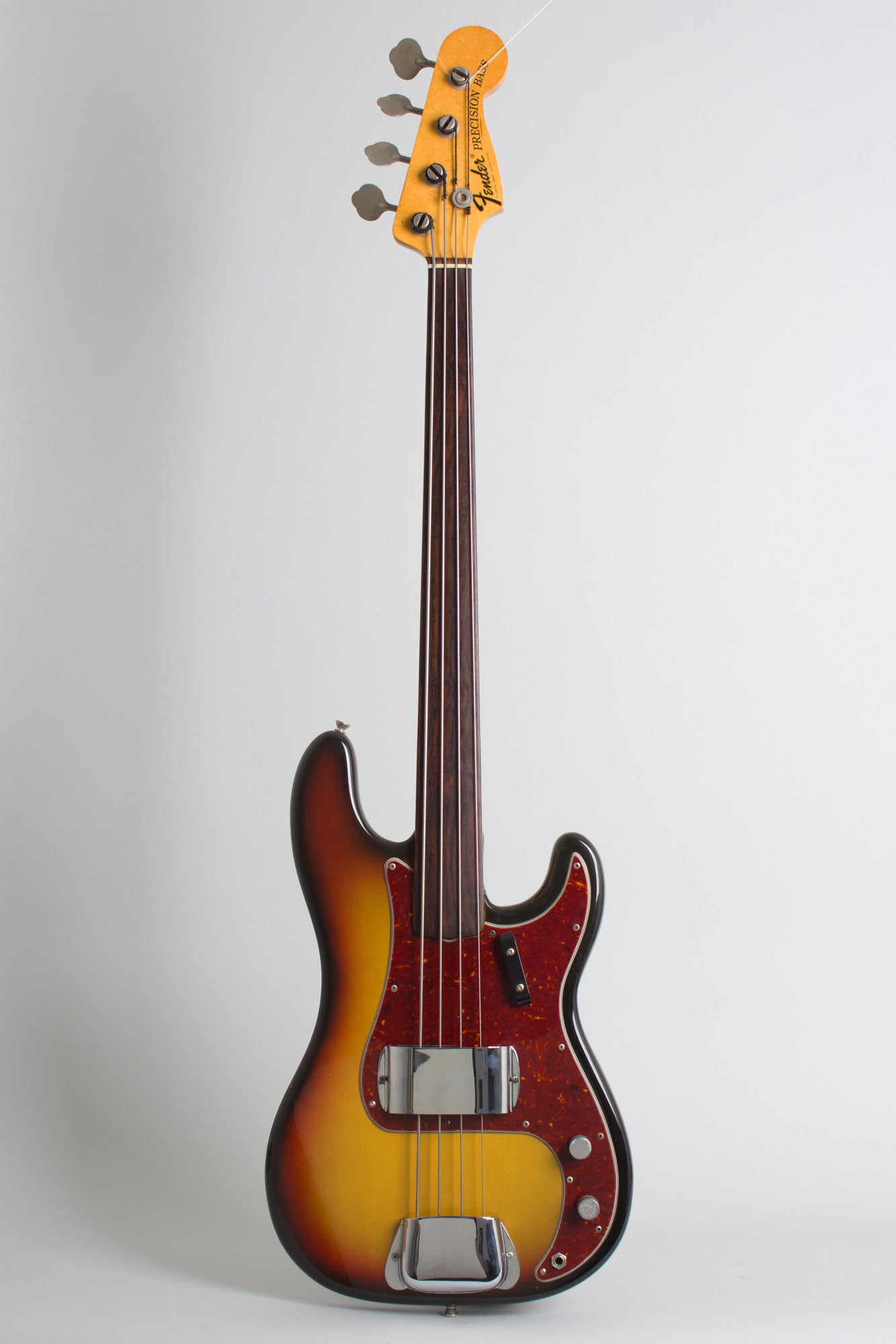 Fender Precision Fretless Solid Body Electric Bass Guitar (1971)