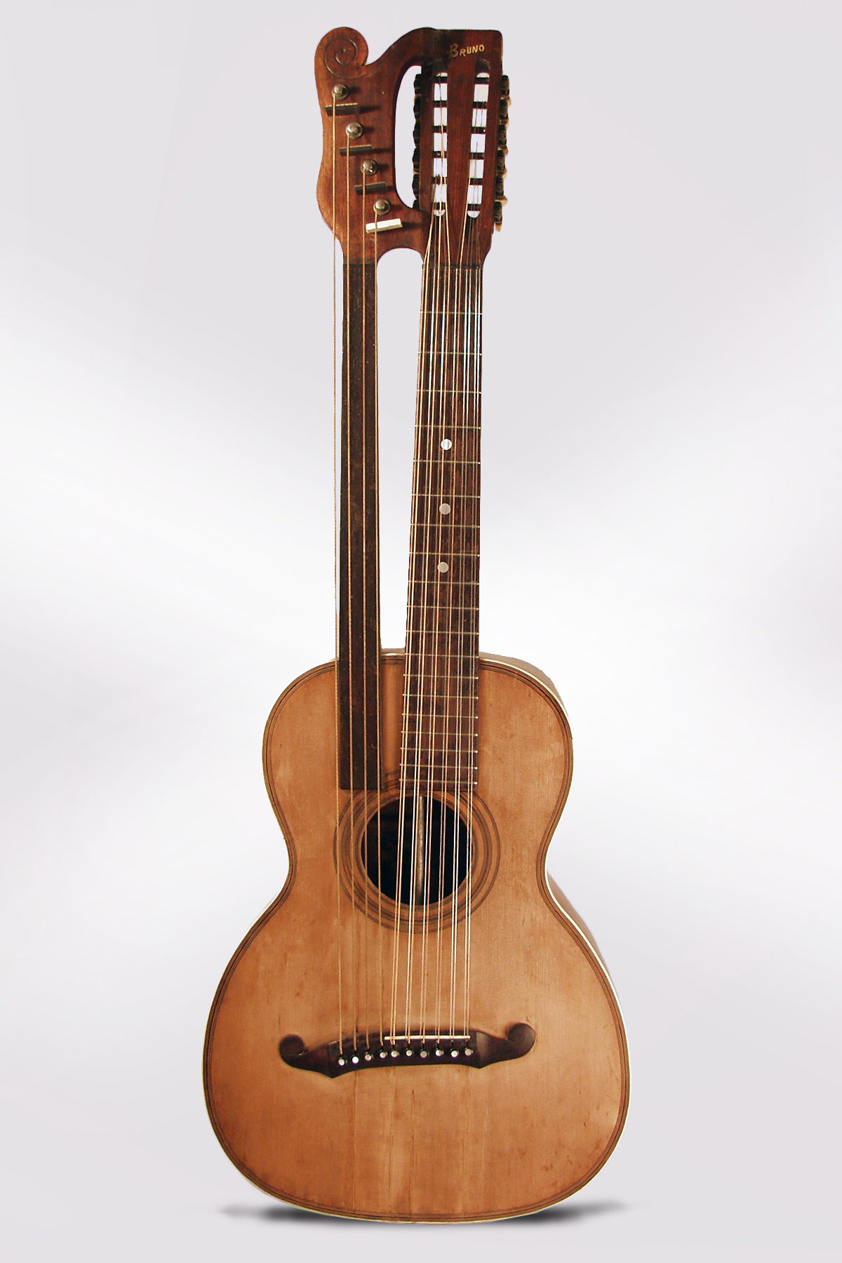 Bruno 12-string Harp Guitar (1915)