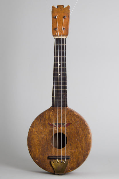unknown U.S. Army Air Corps Folk Art Soprano Ukulele (1920-30's)