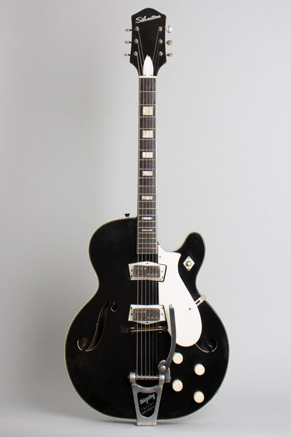 Harmony Silvertone Model 1446L Thinline Hollow Body Electric Guitar (1962)