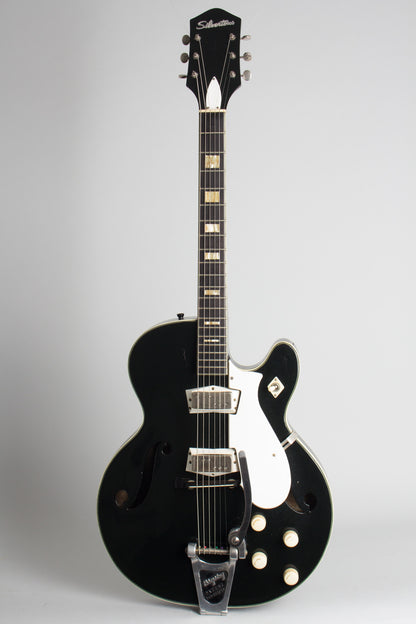 Harmony Silvertone Model 1446L Thinline Hollow Body Electric Guitar (1962)